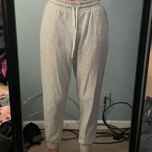 grey joggers